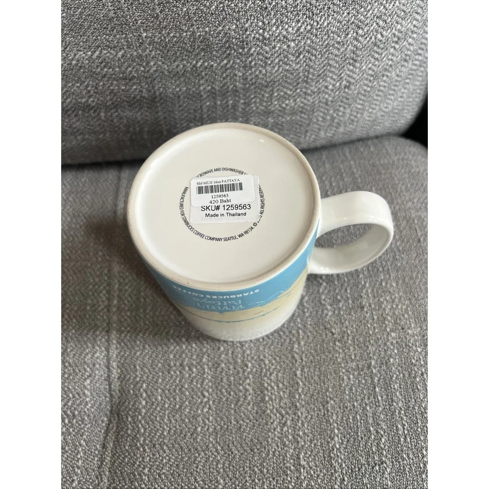 Starbucks Global Icon City Series Design Pattaya Mug 16oz New